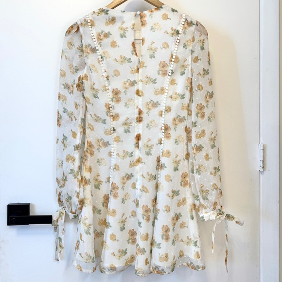 Majorelle Mini Dress in Misty Yellow - Picture 8 of 8